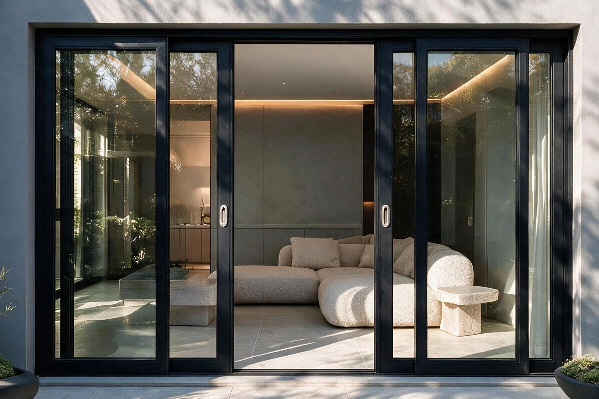 uPVC sliding doors manufactured in Johannesburg