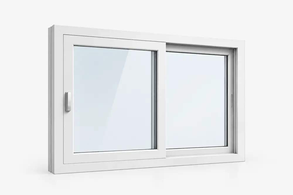 Sliding uPVC window available in the EcoLine range