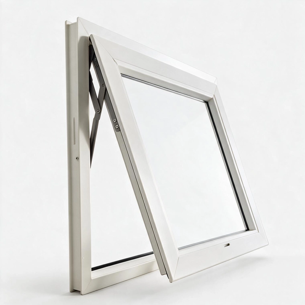 Top hung uPVC window manufactured in Johannesburg